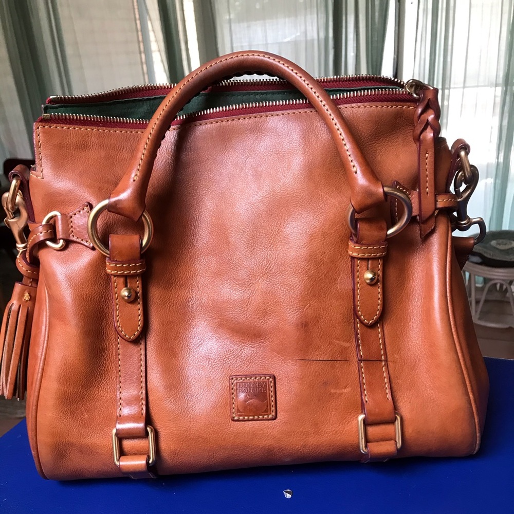 Dooney & Bourke Florentine Leather Satchel